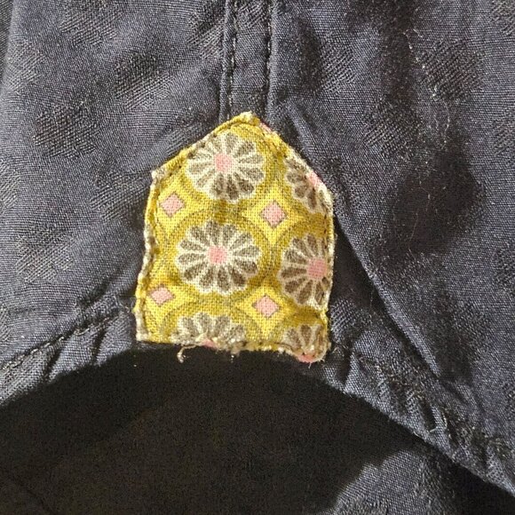 Bogosse Men’s Button Down Shirt Navy 6 Quiet Luxury Dark Academia Minimalist - Picture 8 of 13